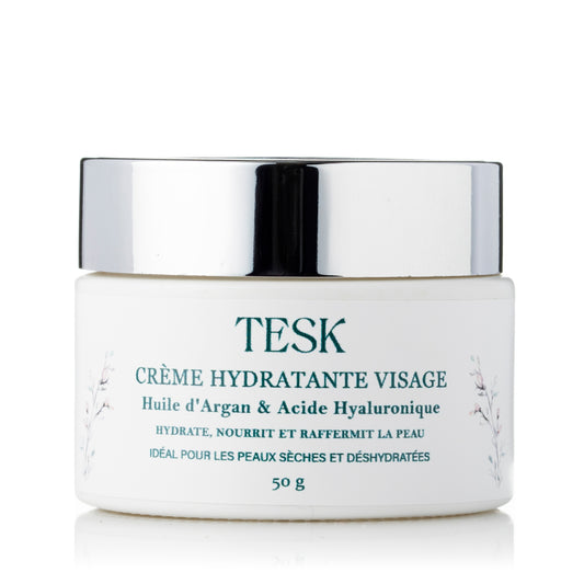 Crème Hydratante – Huile d’Argan & Acide Hyaluronique 50 g