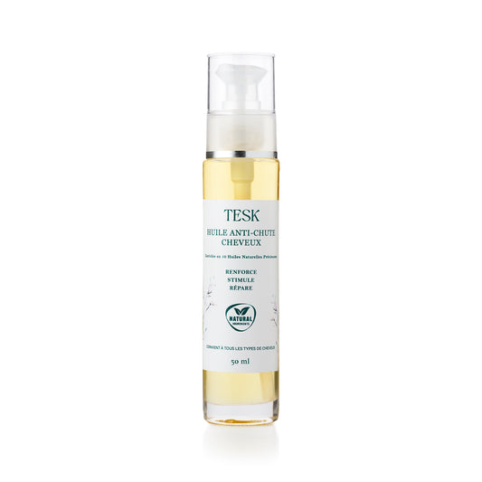 Huile anti chute à base de 9 huiles 100% Naturelles 50 ml