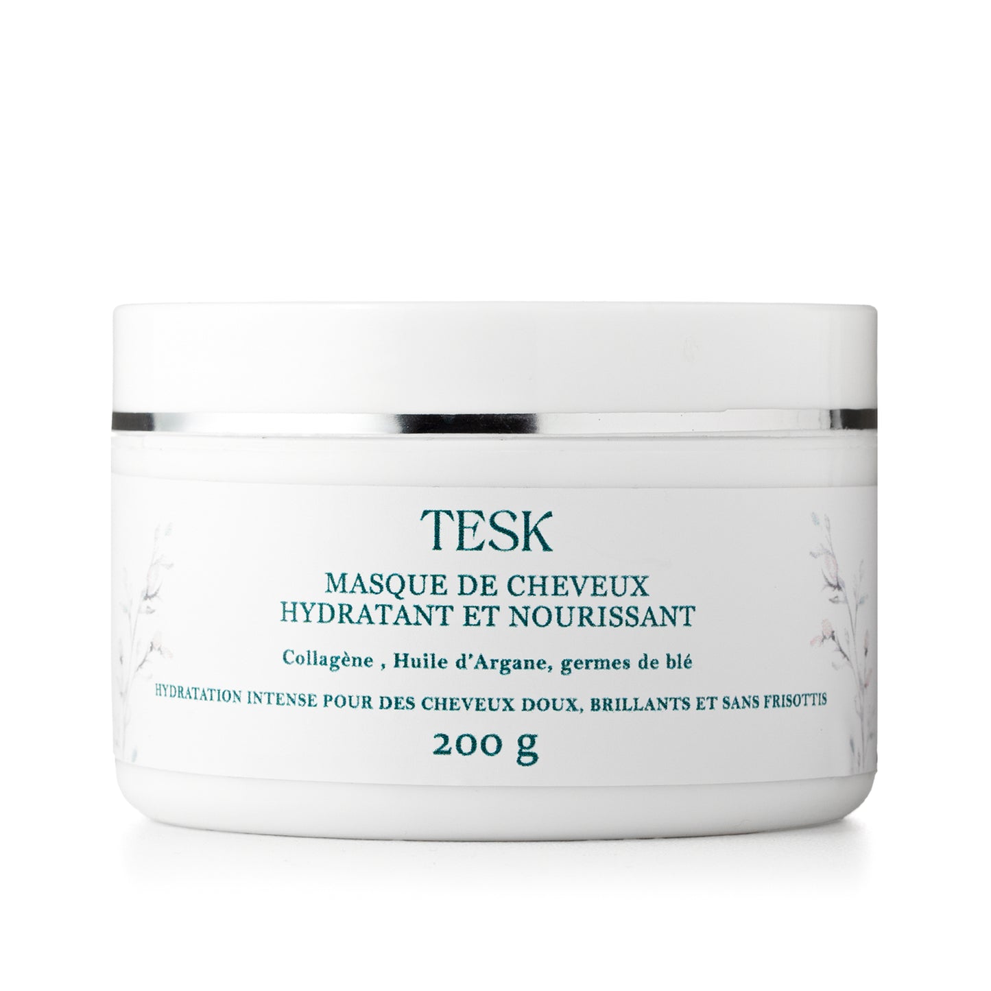Masque capillaire  Nourrissant Argan, Collagène & Protéines de Germe de Blé 200g